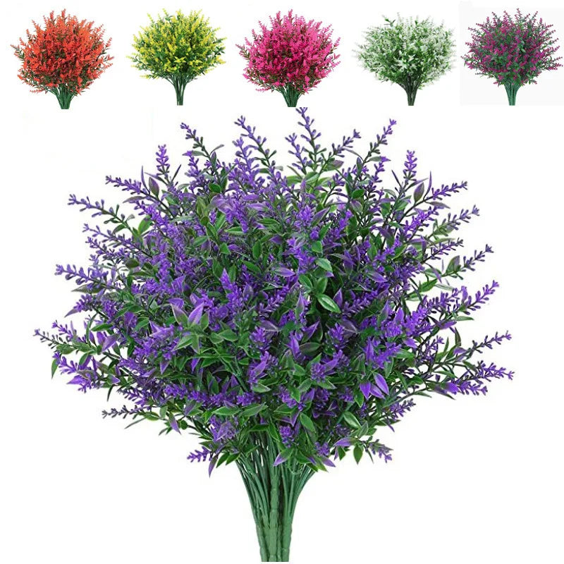 Artificial Lavender Flower Bouquet