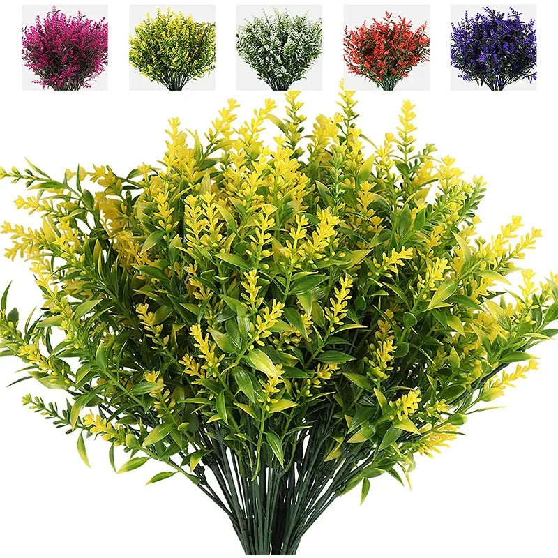 Artificial Lavender Flower Bouquet