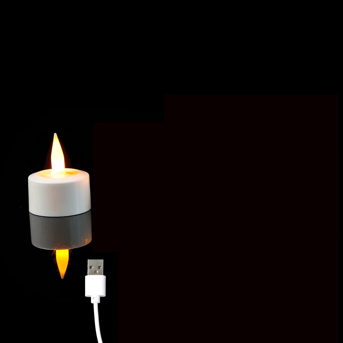 Rechargeable Flameless LED Tea Lights