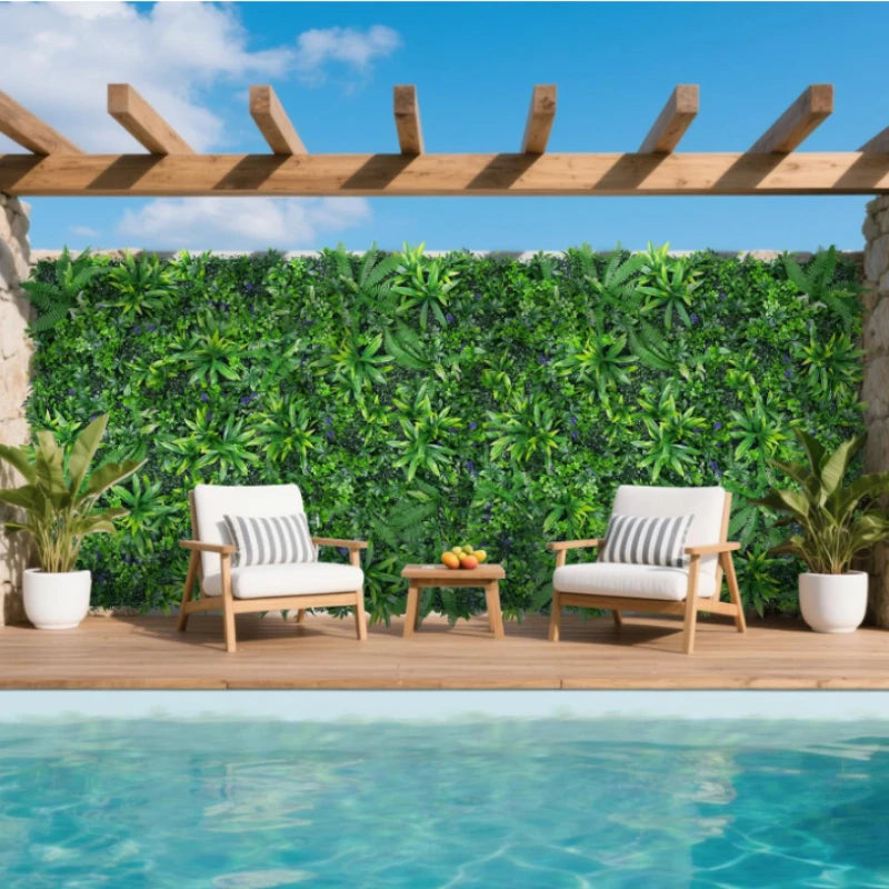 Artificial Boxwood Grass Wall Panels