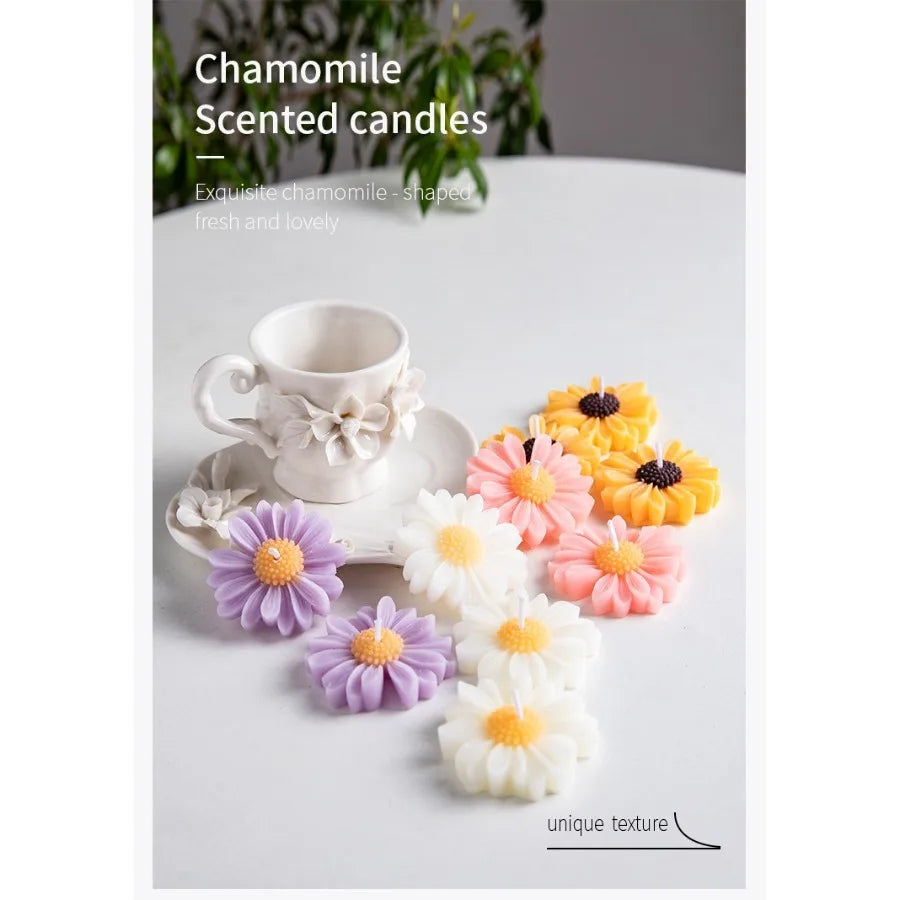 Daisy Chamomile Scented Candle