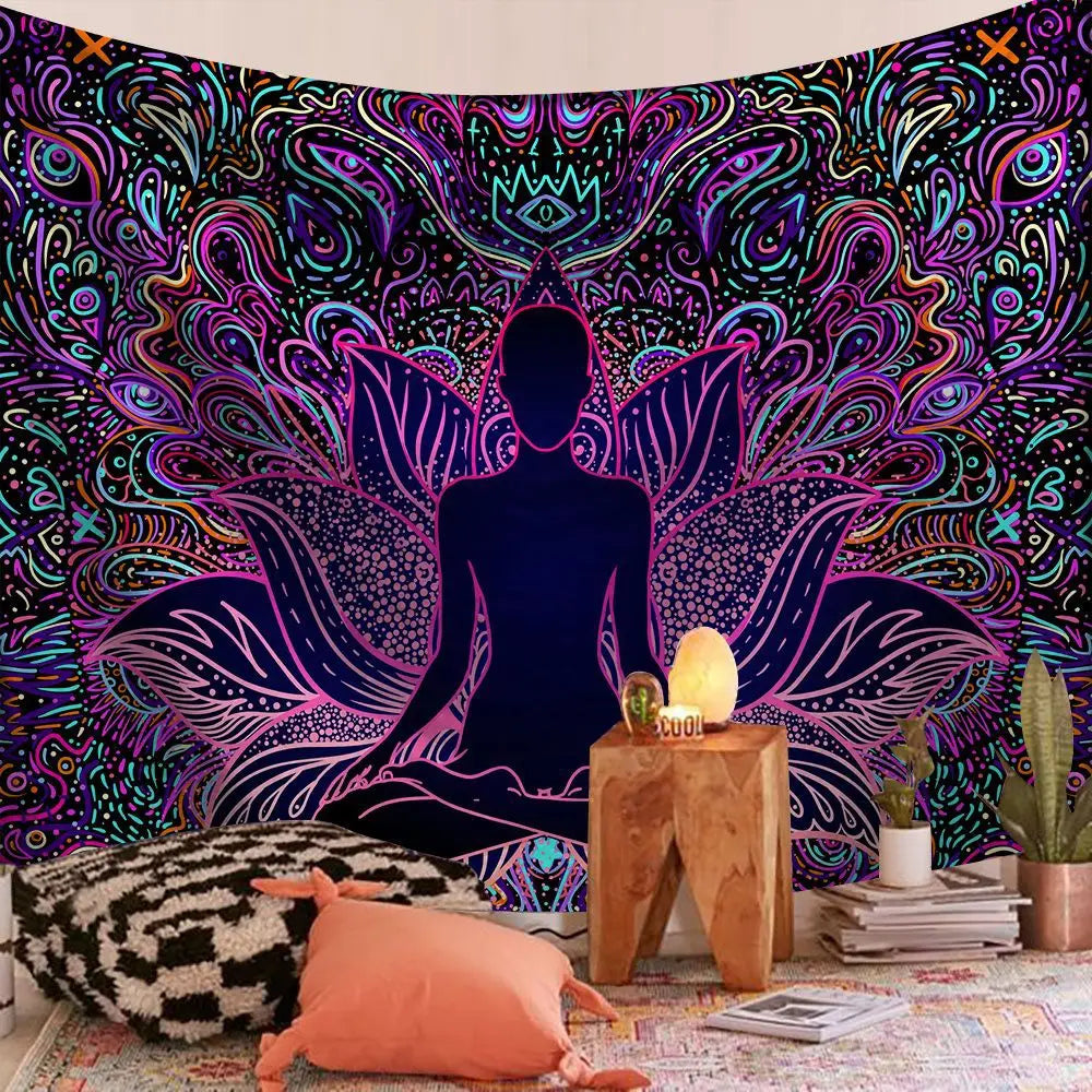 Bohemian Mandala Wall Tapestry