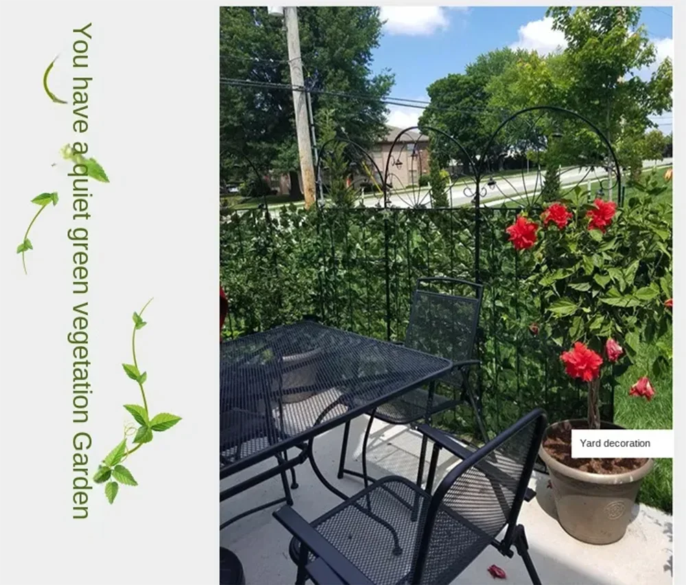 Artificial Ivy Privacy Fence Panels