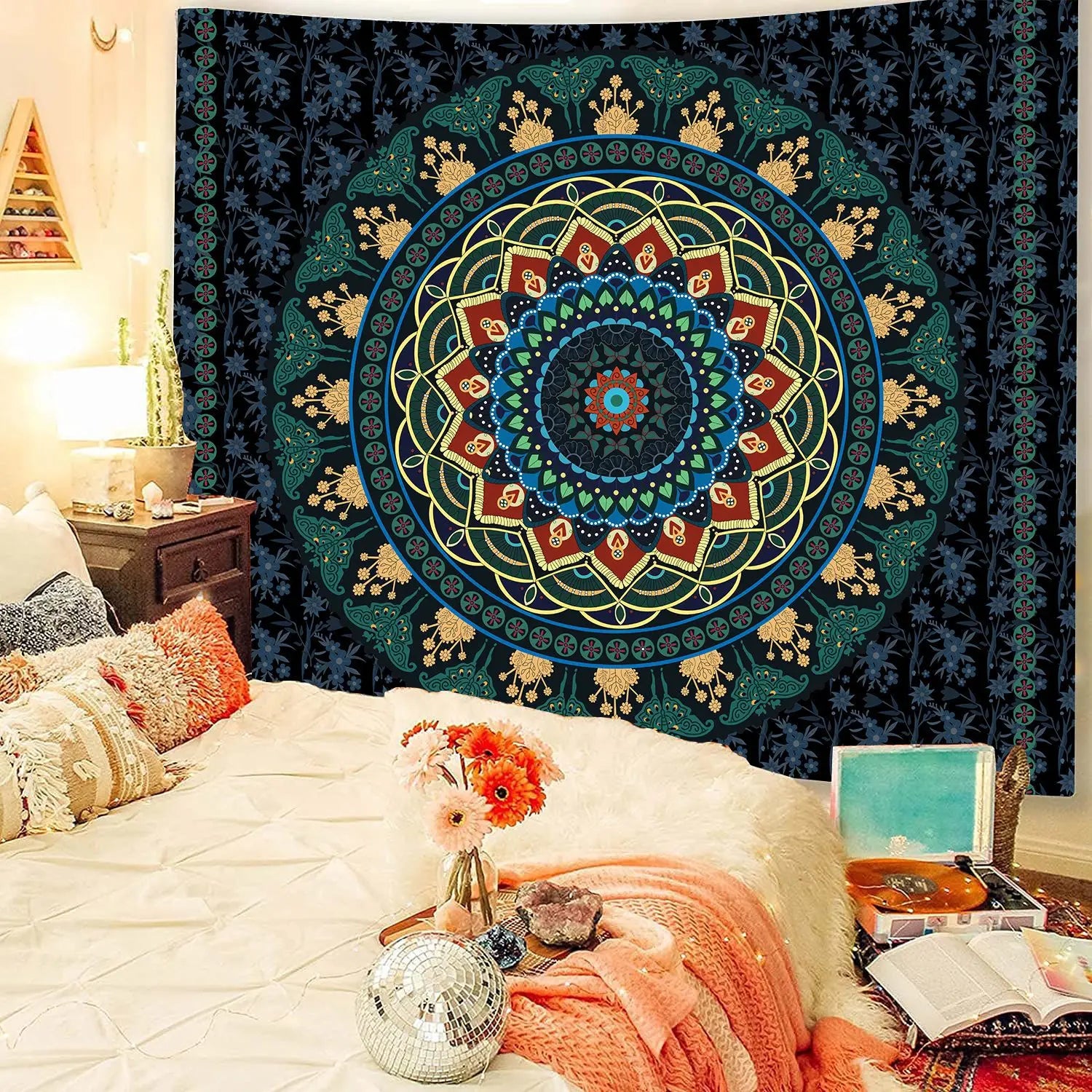 Bohemian Mandala Wall Tapestry