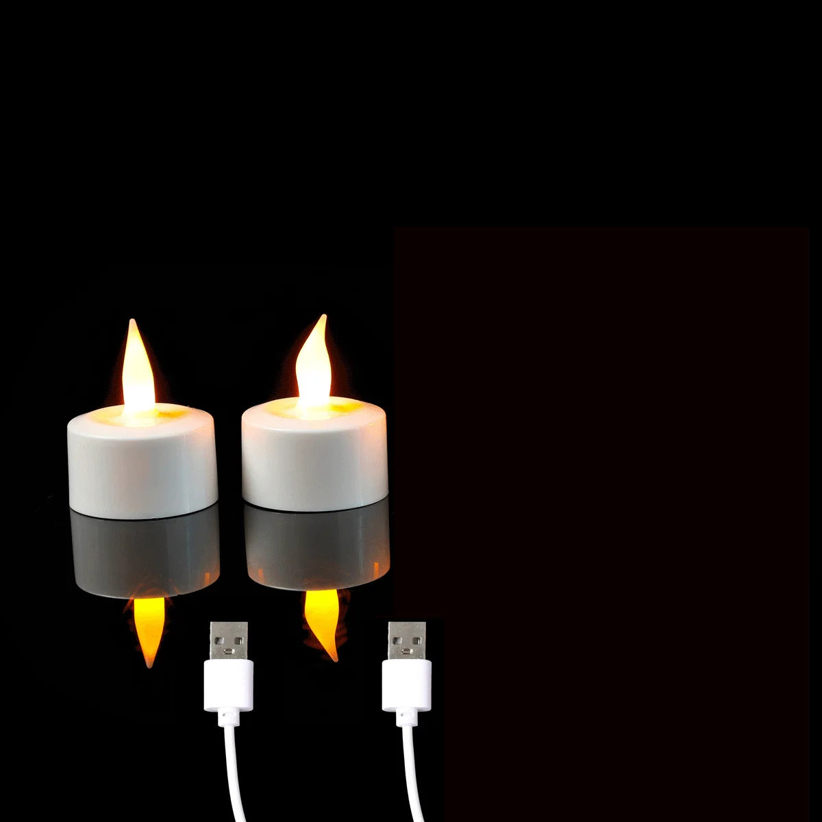 Rechargeable Flameless LED Tea Lights