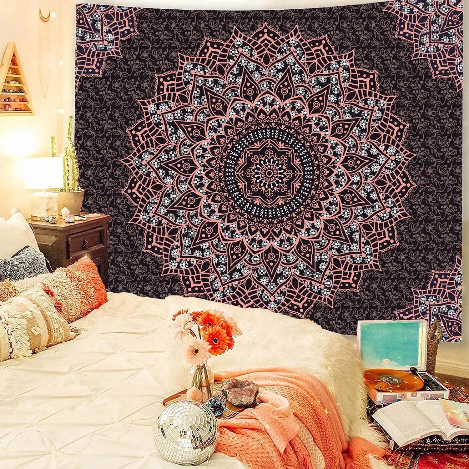 Bohemian Mandala Wall Tapestry