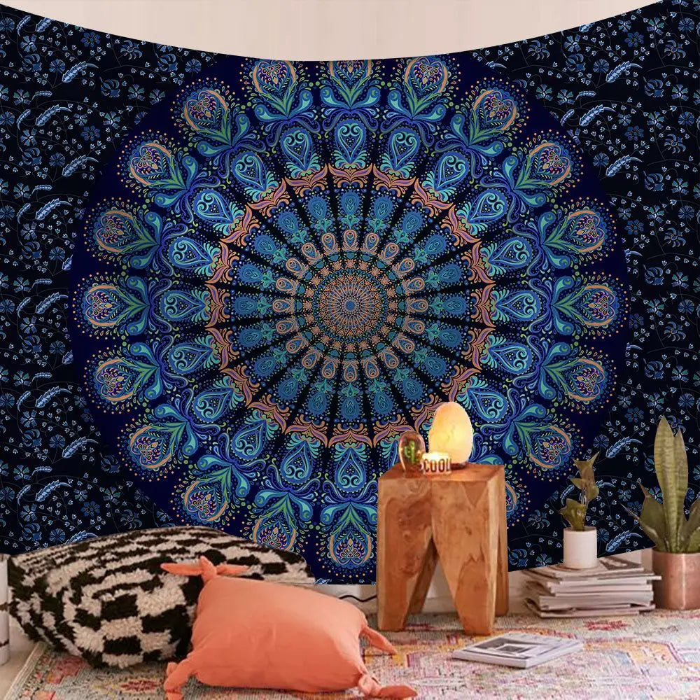 Bohemian Mandala Wall Tapestry