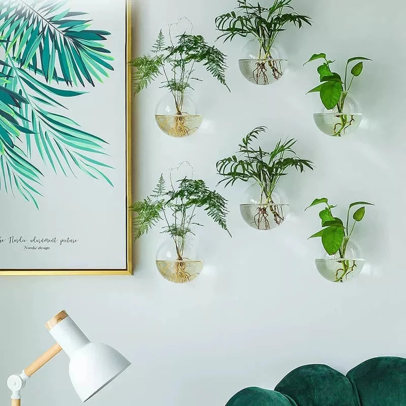 Wall Hanging Glass Terrarium Vase