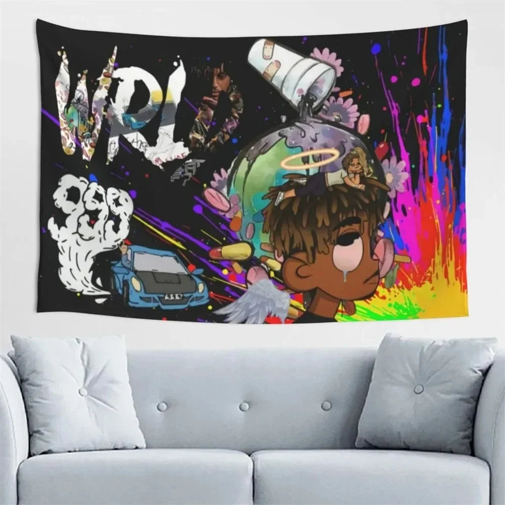Juice WRLD Rapper Wall Tapestry