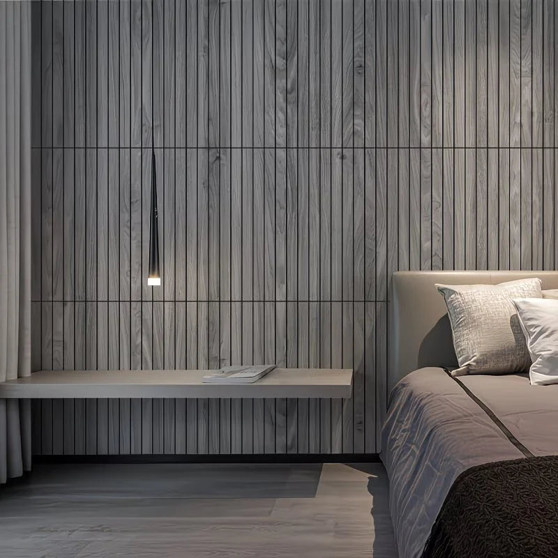 Peel Stick Wood Slat Panels
