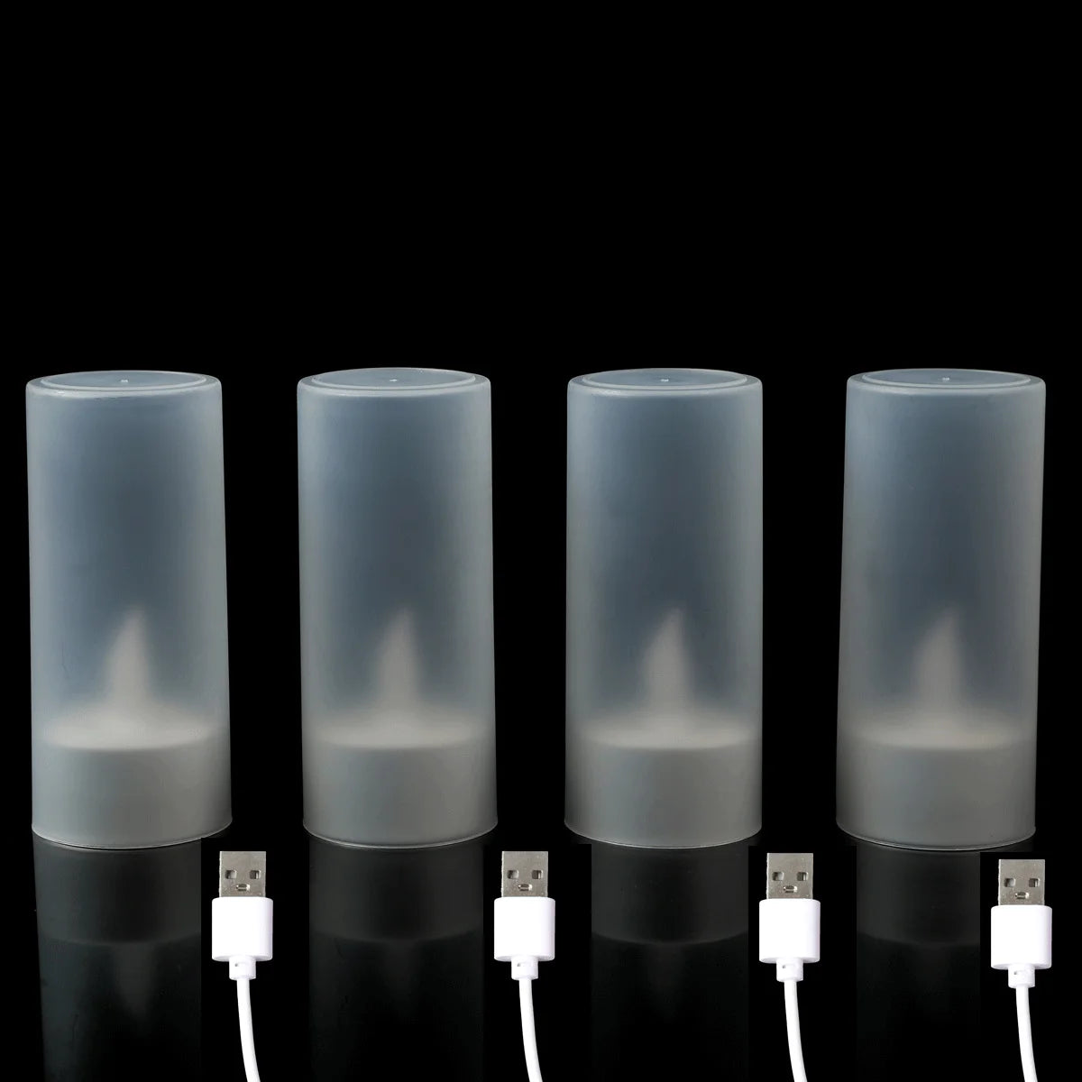 Rechargeable Flameless LED Tea Lights