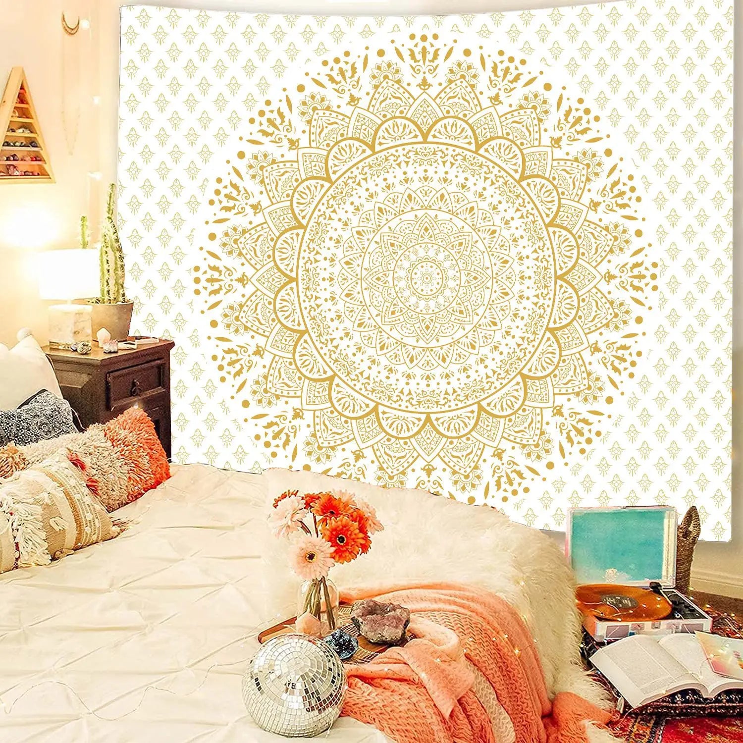Bohemian Mandala Wall Tapestry